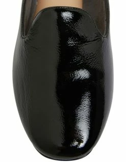 Easy Steps Hugo Black Crinkle Patent Flat Shoes -Deals Shoes Store 828145270 7 720x928