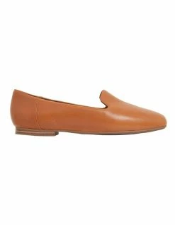 Easy Steps Hugo Cognac Glove Flat Shoes