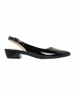 Easy Steps Ramsey Black Patent Heeled Shoes