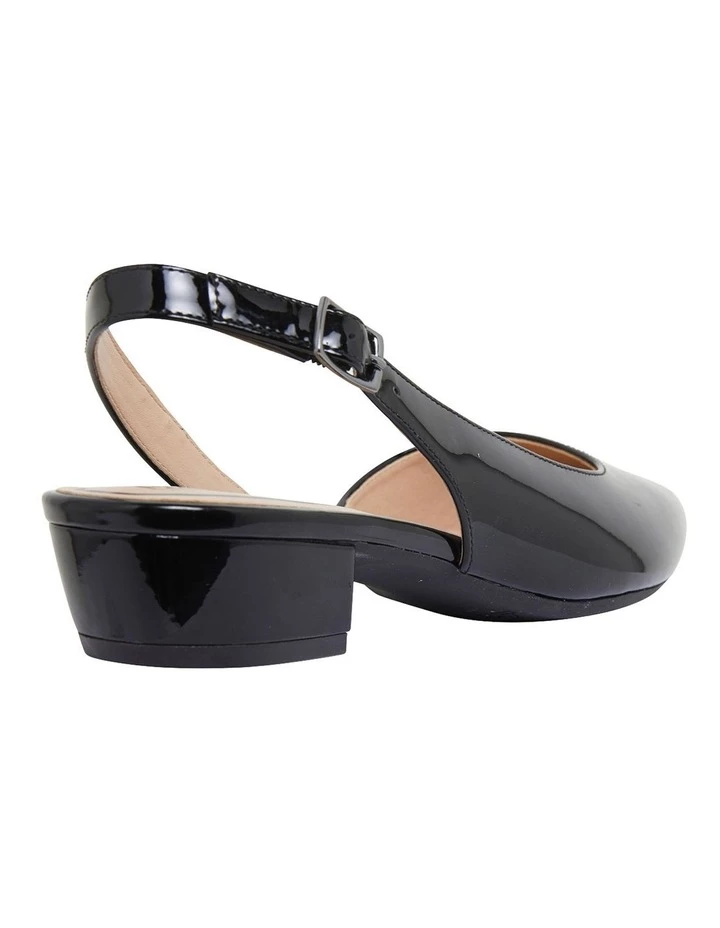 Easy Steps Ramsey Black Patent Heeled Shoes 4 Easy Steps Ramsey Black Patent Heeled Shoes - Image 4