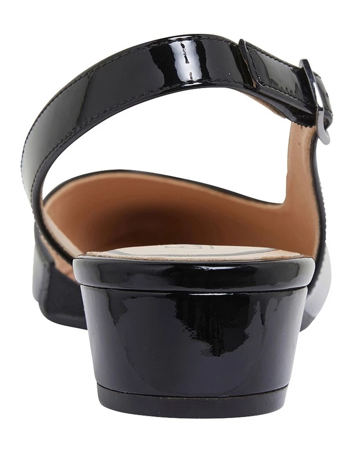 Easy Steps Ramsey Black Patent Heeled Shoes 6 Easy Steps Ramsey Black Patent Heeled Shoes - Image 6