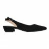 Easy Steps Ramsey Black Suede Heeled Shoes