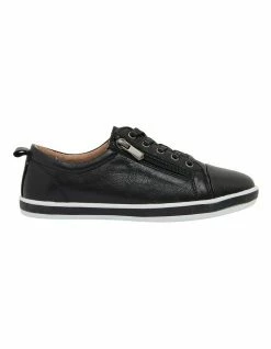 Easy Steps Whisper Black Glove Sneakers