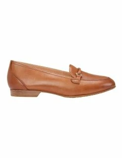 Easy Steps Glebe Cognac Glove Flat Shoes