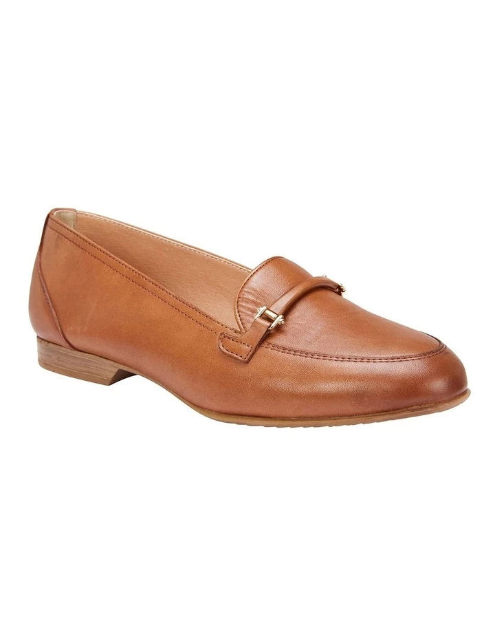Easy Steps Glebe Cognac Glove Flat Shoes 2 Easy Steps Glebe Cognac Glove Flat Shoes - Image 2