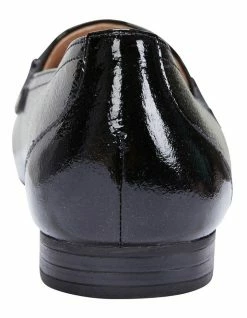 Easy Steps Glebe Black Crinkle Patent Flat Shoes -Deals Shoes Store 829905580 5 720x928