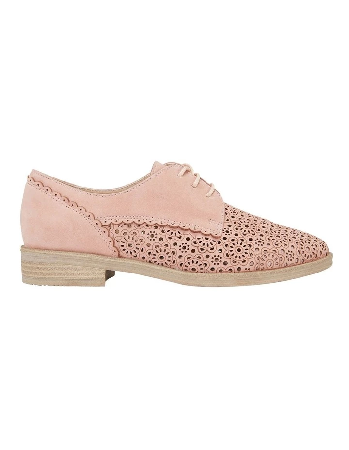 Easy Steps Nero Pale Pink Nubuck Flat Shoe 1 Easy Steps Nero Pale Pink Nubuck Flat Shoe
