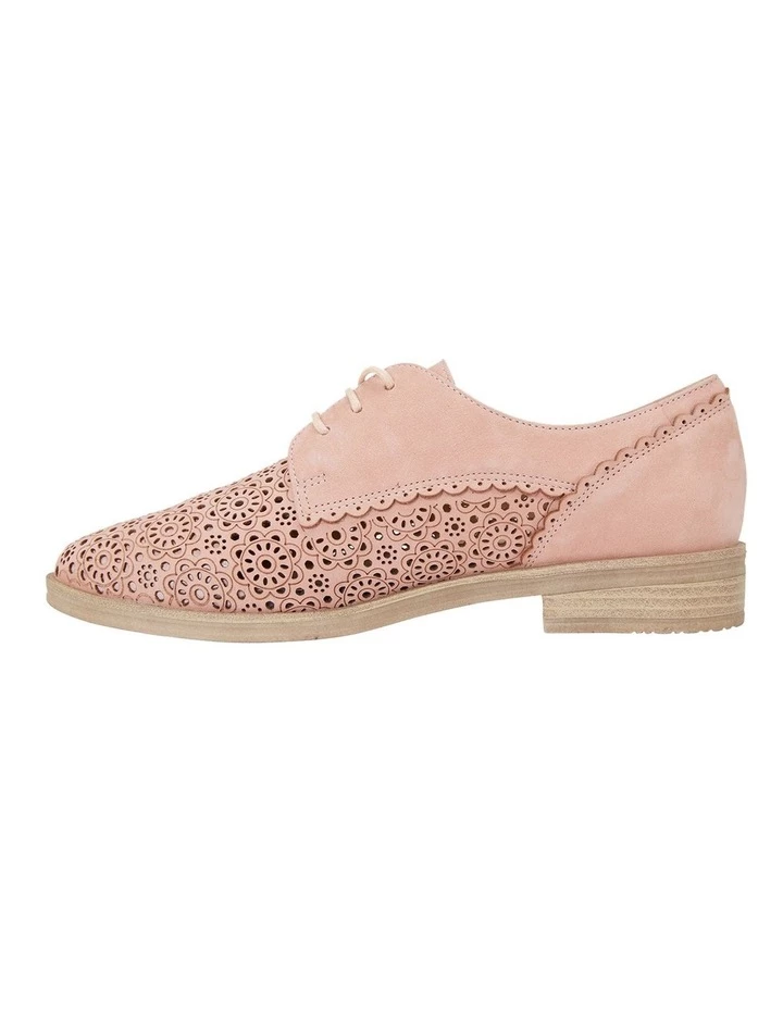 Easy Steps Nero Pale Pink Nubuck Flat Shoe 3 Easy Steps Nero Pale Pink Nubuck Flat Shoe - Image 3