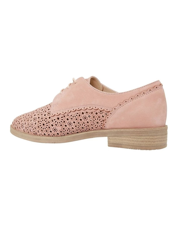 Easy Steps Nero Pale Pink Nubuck Flat Shoe 5 Easy Steps Nero Pale Pink Nubuck Flat Shoe - Image 5