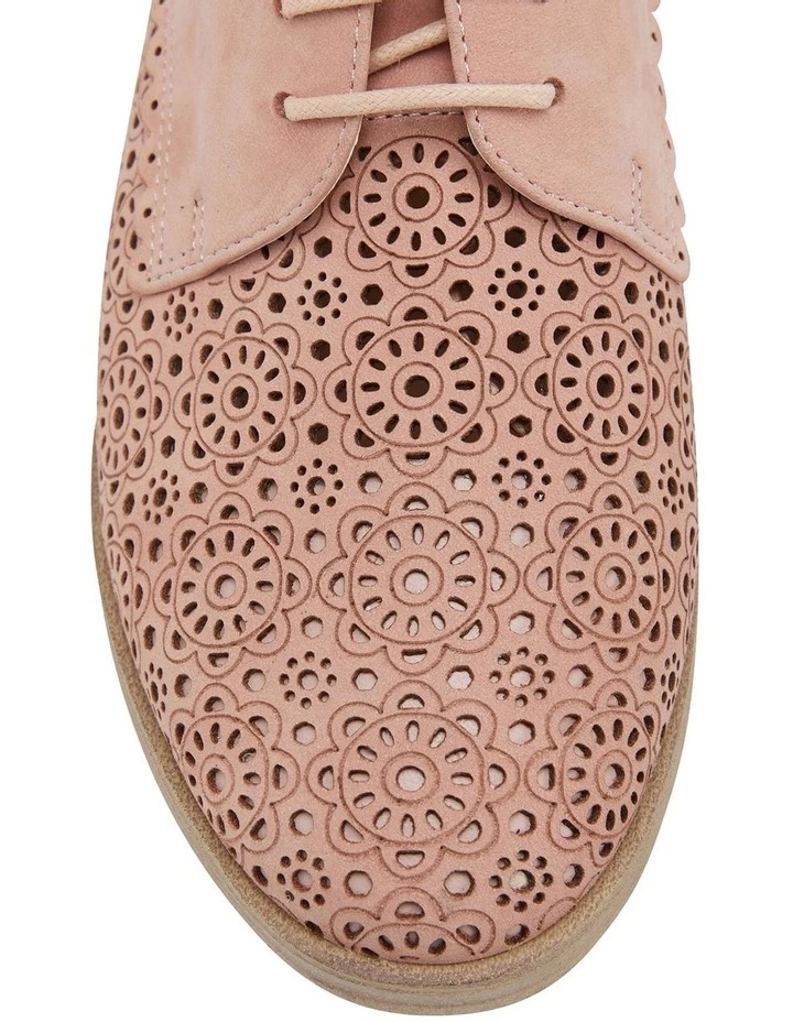 Easy Steps Nero Pale Pink Nubuck Flat Shoe 7 Easy Steps Nero Pale Pink Nubuck Flat Shoe - Image 7