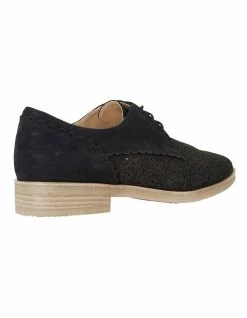 Easy Steps Nero Black Nubuck Flat Shoe -Deals Shoes Store 829906030 4 720x928
