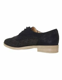 Easy Steps Nero Black Nubuck Flat Shoe -Deals Shoes Store 829906030 5 720x928
