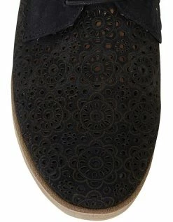 Easy Steps Nero Black Nubuck Flat Shoe -Deals Shoes Store 829906030 7 720x928