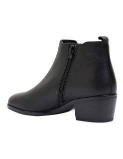 Easy Steps Jarrett Black Glove Boot -Deals Shoes Store 829906750 6 720x928