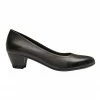 Sandler Ollie Black Glove Heeled Shoes
