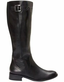 Jane Debster Irwin Black Hi Shine Boots