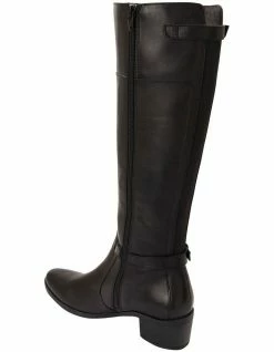 Jane Debster Hamish Black Hi Shine Boots -Deals Shoes Store 830031490 3 720x928