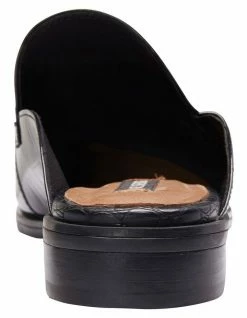 Jane Debster West Black Croc Print Flat Shoes -Deals Shoes Store 830031850 5 720x928
