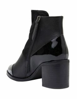 Jane Debster Dominic Black Combo Boots -Deals Shoes Store 830044720 7 720x928