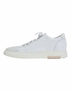 Jane Debster Carson White Nappa Sneakers -Deals Shoes Store 830059660 3 720x928