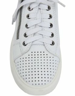 Jane Debster Carson White Nappa Sneakers -Deals Shoes Store 830059660 6 720x928