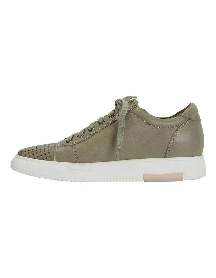 Jane Debster Carson Khaki Nappa Sneakers 3 Jane Debster Carson Khaki Nappa Sneakers - Image 3