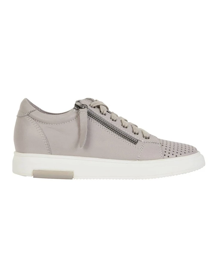 Jane Debster Carson Light Grey Nappa Sneakers 1 Jane Debster Carson Light Grey Nappa Sneakers