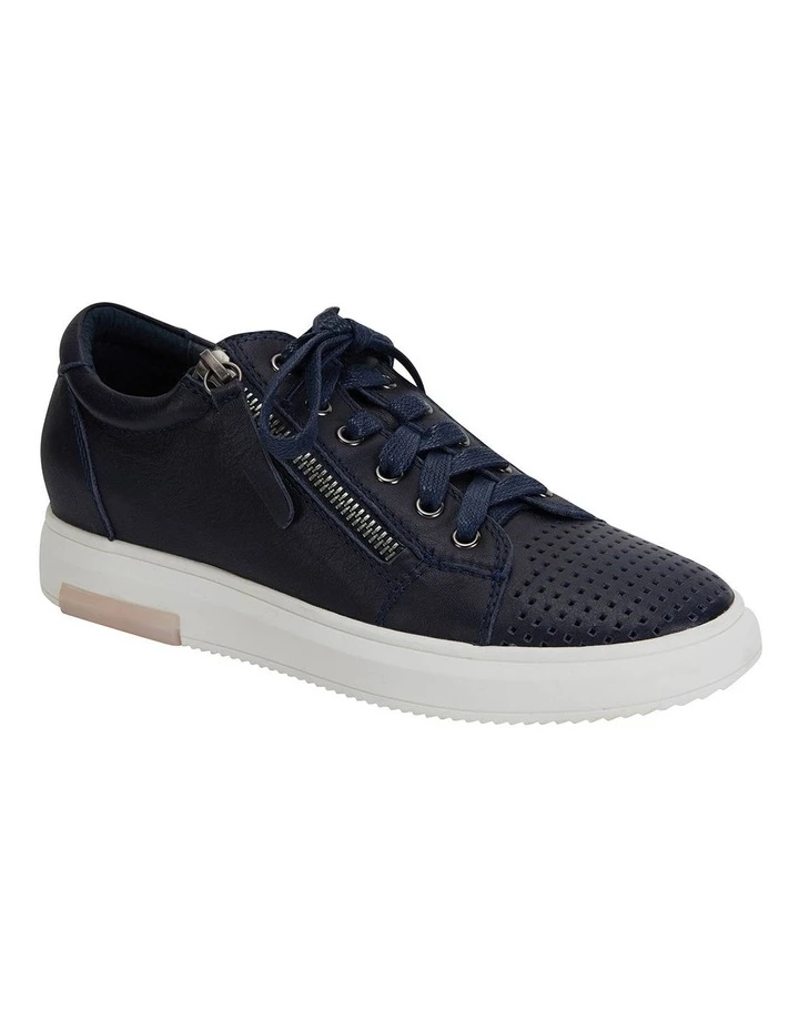 Jane Debster Carson Navy Nappa Sneakers 2 Jane Debster Carson Navy Nappa Sneakers - Image 2