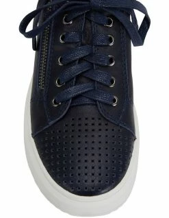 Jane Debster Carson Navy Nappa Sneakers 12 Jane Debster Carson Navy Nappa Sneakers -Deals Shoes Store 830060110 6 720x928