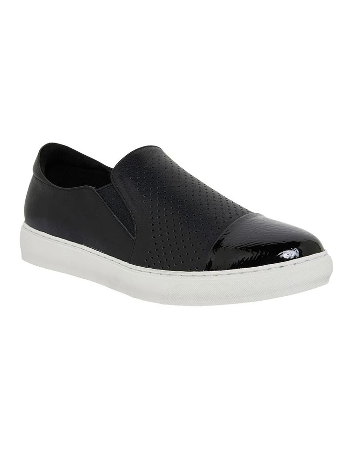 Jane Debster Celina Black Nappa Sneakers 2 Jane Debster Celina Black Nappa Sneakers - Image 2