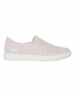 Jane Debster Celina Taupe Nappa Sneakers