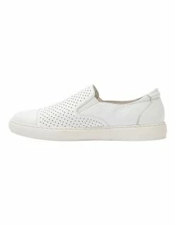 Jane Debster Celina White Nappa Sneakers -Deals Shoes Store 830060650 3 720x928