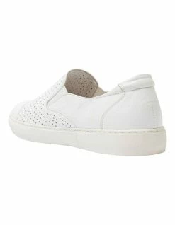 Jane Debster Celina White Nappa Sneakers -Deals Shoes Store 830060650 7 720x928