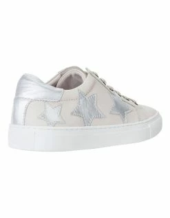 Jane Debster Campus Cream/Silver Sneakers -Deals Shoes Store 830060920 4 720x928
