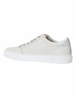 Jane Debster Campus Cream/Silver Sneakers -Deals Shoes Store 830060920 7 720x928