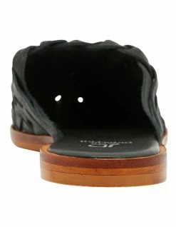 Jane Debster Watson Black Weave Flat Shoes -Deals Shoes Store 830061190 5 720x928