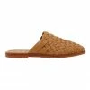 Jane Debster Watson Tan Weave Flat Shoes