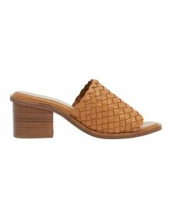 Jane Debster Halifax Tan Weave Sandals