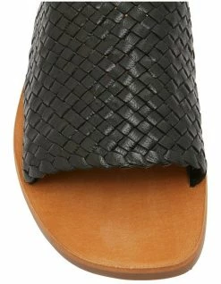 Jane Debster Tatum Black Weave Sandals -Deals Shoes Store 830061550 6 720x928