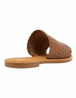 Jane Debster Tatum Cognac Weave Sandals -Deals Shoes Store 830061640 4 720x928