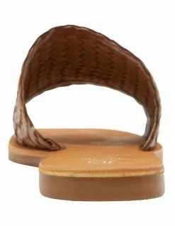 Jane Debster Tatum Cognac Weave Sandals -Deals Shoes Store 830061640 5 720x928