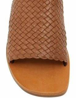 Jane Debster Tatum Cognac Weave Sandals -Deals Shoes Store 830061640 6 720x928