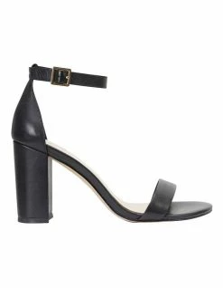 Jane Debster Odyssey Black Glove Sandals