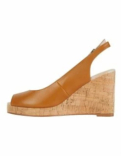 Jane Debster Davina Light Tan Glove Sandals -Deals Shoes Store 830100880 3 720x928