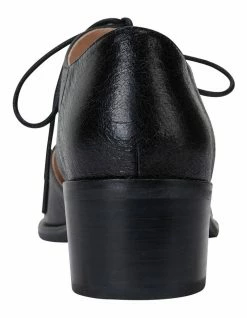 Jane Debster Exhibit Black Oil Heeled Shoes -Deals Shoes Store 830132560 5 720x928