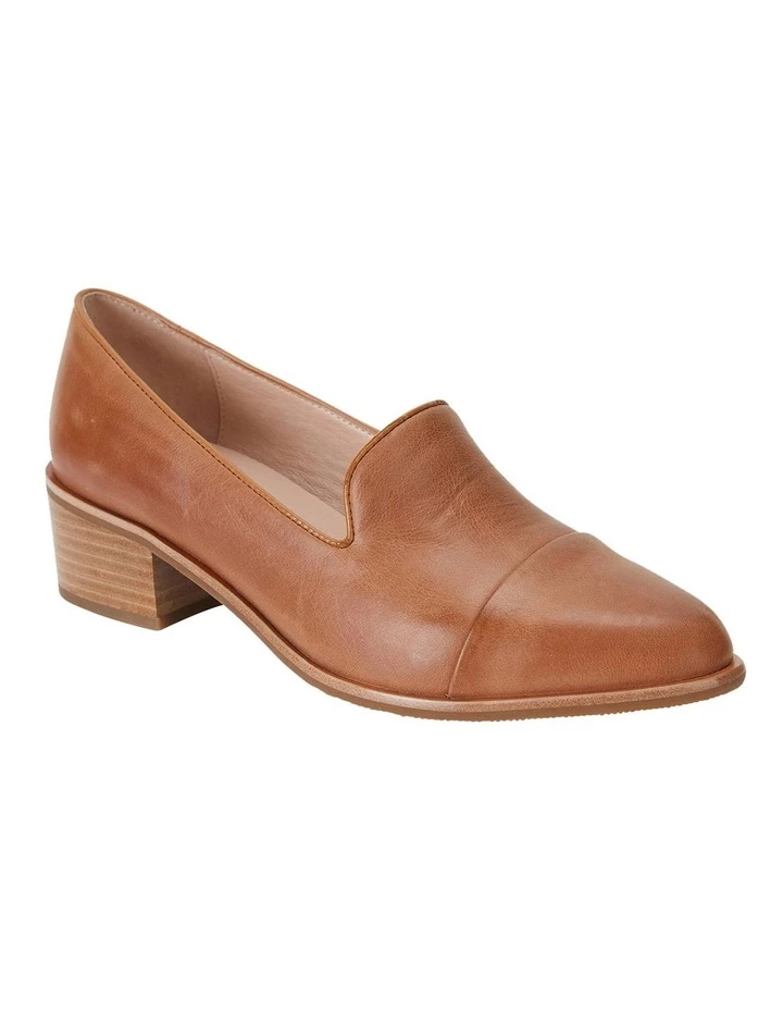 Jane Debster Expert Tan Glove Heeled Shoes 2 Jane Debster Expert Tan Glove Heeled Shoes - Image 2