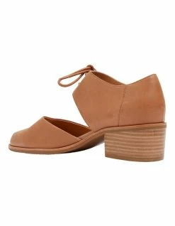 Jane Debster Exhibit Tan Glove Heeled Shoes -Deals Shoes Store 830133190 7 720x928