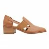 Jane Debster Expose Tan Glove Heeled Shoes