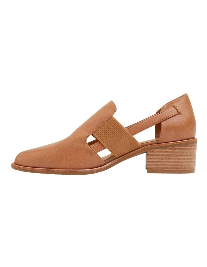 Jane Debster Expose Tan Glove Heeled Shoes 3 Jane Debster Expose Tan Glove Heeled Shoes - Image 3