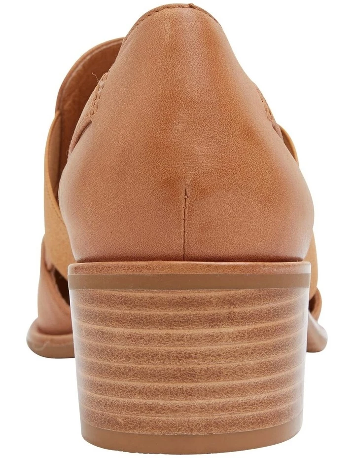 Jane Debster Expose Tan Glove Heeled Shoes 5 Jane Debster Expose Tan Glove Heeled Shoes - Image 5